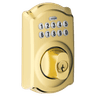 Square format logo of Camelot Trim Connected Keypad Deadbolt