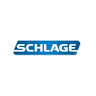 Square format logo of Schlage logo