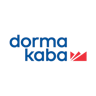 Square format logo of Dormakaba logo