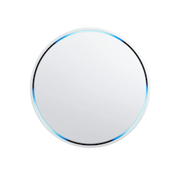 Square format logo of White