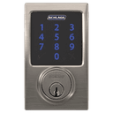 Image for device Connect Smart Deadbolt with alarm with Century trim, Z-wave enabled paired with Accent Lever with Century trim