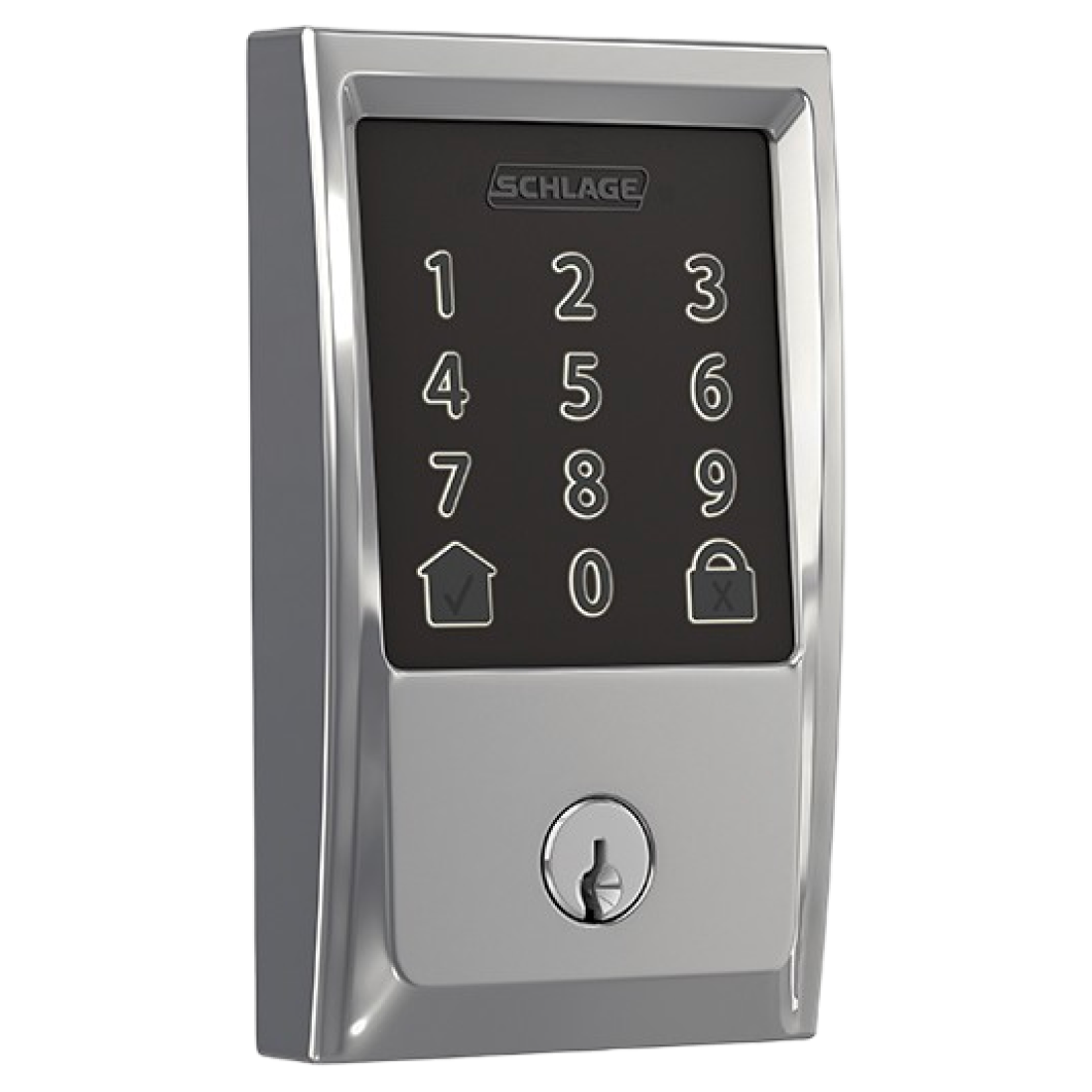 Schlage Sense™ Smart Deadbolt with Camelot trim